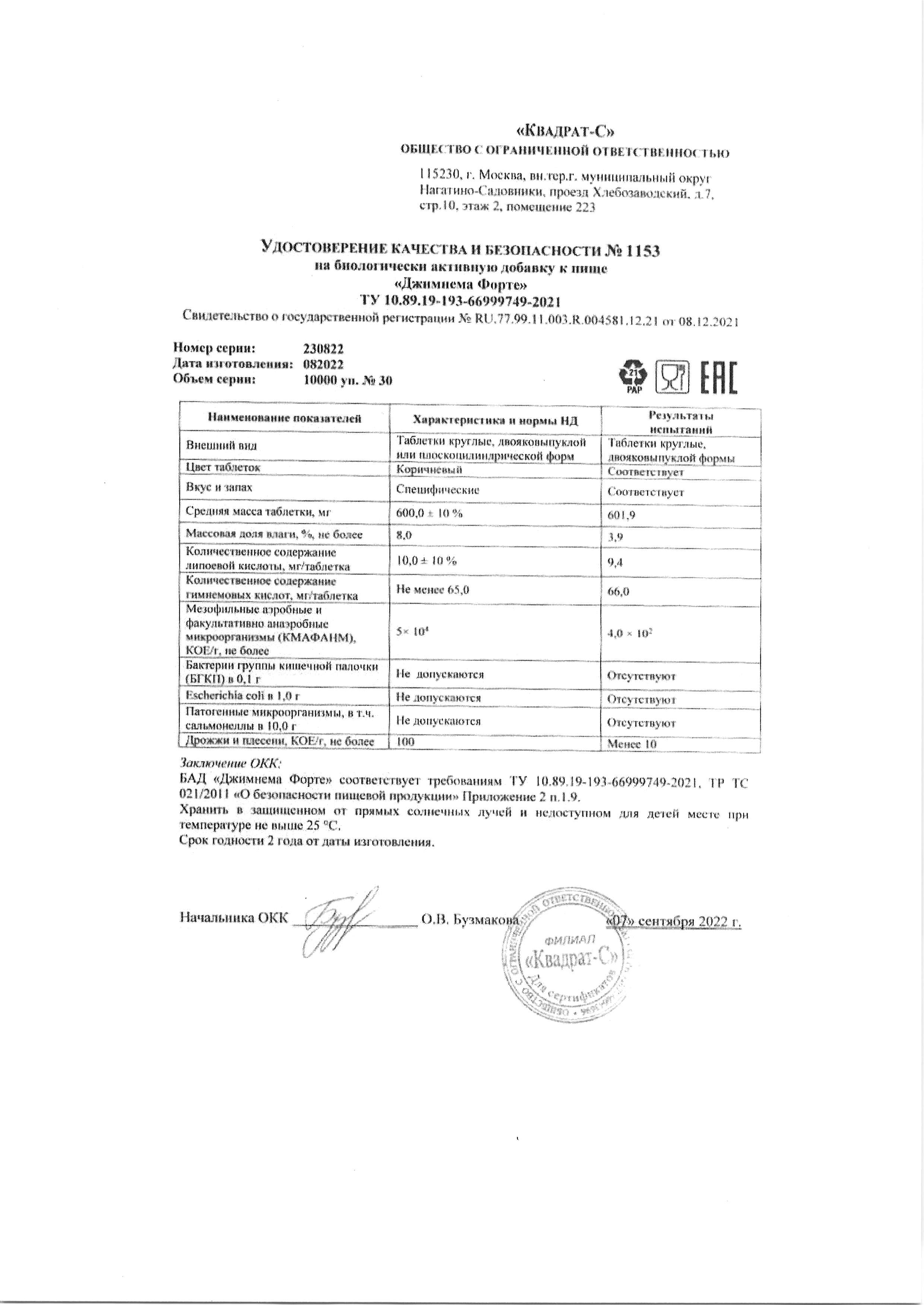Паспорт №082022